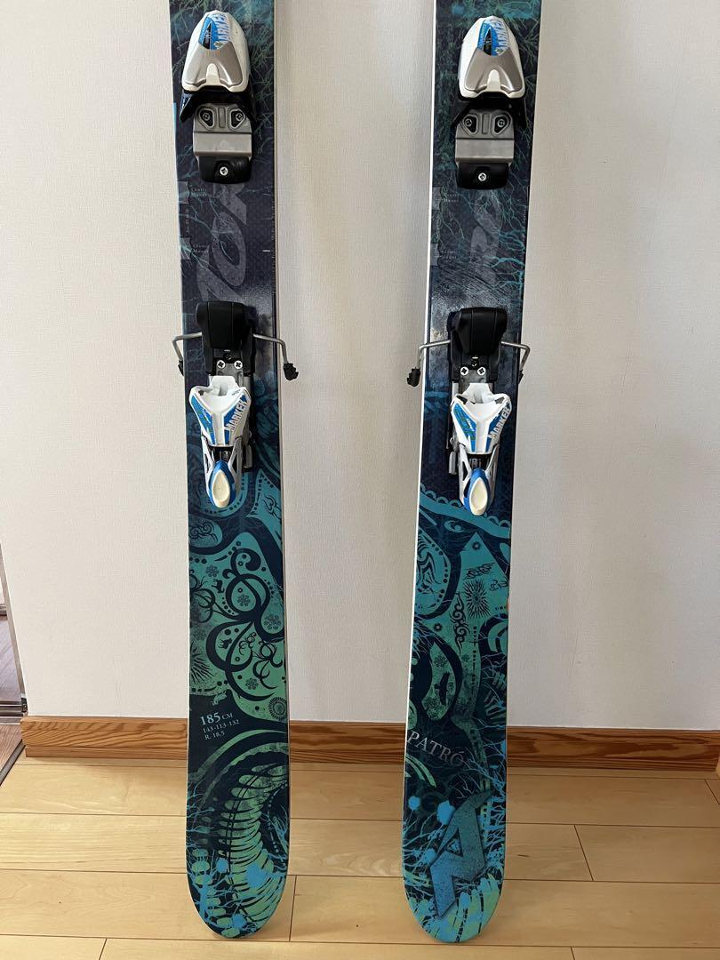 Nordica Patron Fat Ski 185Cm With Bindings | eBay Nordica Patron Fat Ski 185Cm With Bindings | eBay