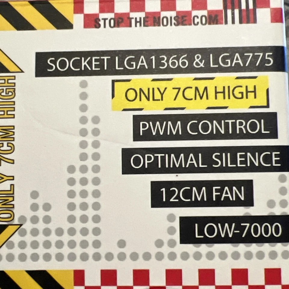 Nexus Socket LGA 1366 & LGA775 CPU Cooler Low-7000 Brand New - Image 2 of 4