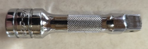Snap-On FXK3 3/8” Chrome Knurled Extension 3” - Picture 2 of 9