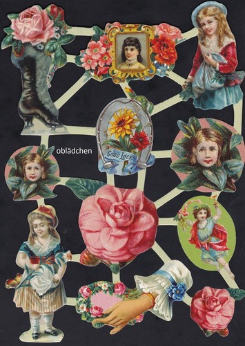 #Immagini Lucide# Arco Di Holland 16, Fiori & Bambini, Bella Nostalgica Motivo - 第 1/1 張圖片