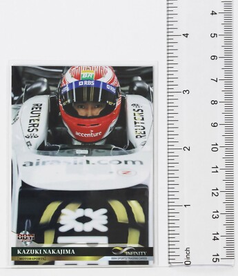 KAZUKI NAKAJIMA (Motorsports) - 2018 BBM sports Trading Card | eBay
