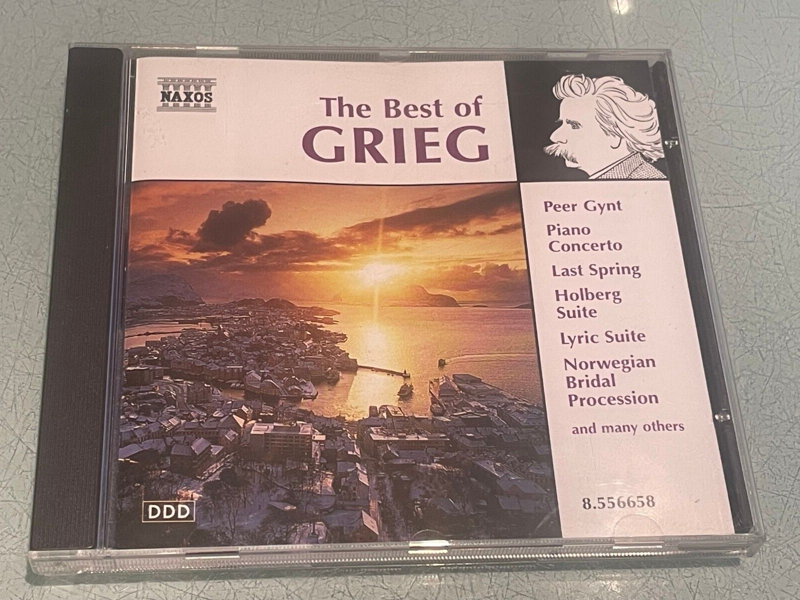 The Best of Edvard Grieg - CD Album - 1997 HNH International - 16 Great Tracks