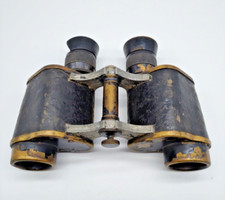 #SE2078# Antikes Fernglas Militärisch 1. Weltkrieg um 1900 RAR Lesen!