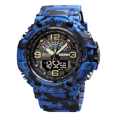 Luminous Electronic Sports Watch with Alarm, Chronograph & 50m Waterproofing