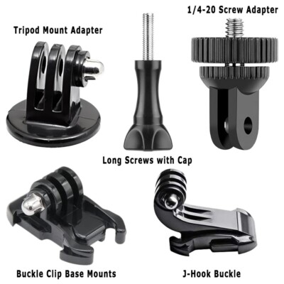 Universal 1/4-20 Screw Tripod Mount Adapter for GoPro Insta360 DJI Action Camera