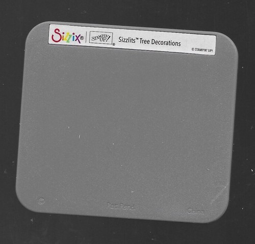 Sizzix Stampin Up Baumschmuck 118140 Sternschmuck Knolle - Bild 8 von 12