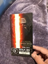 REGAL IMAX COLLECTIBLE TICKET 1/500 STAR WARS THE FORCE AWAKENS Week 2 Kylo REN