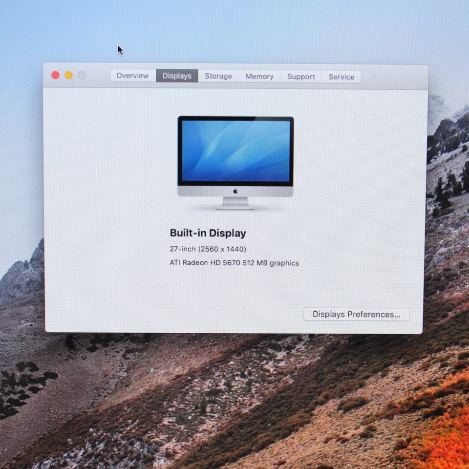 Apple A1312 iMac 27" 2.66GHz Quad Core i5 -16GB RAM 1TB AMD 5670 512MB Graphics - Image 3 of 4