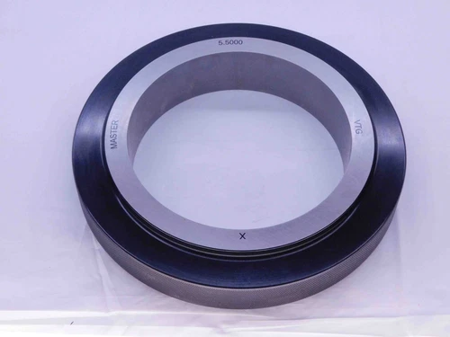 5.5000 CL X MASTER PLAIN BORE RING GAGE ONSIZE 5 1/2 139.700 5.500 5.50 5.5 SET