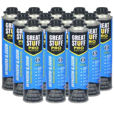 Great Stuff PRO Window And Door Lot (12) full case