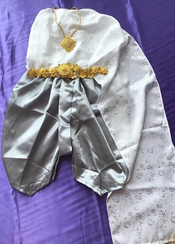 Thai Traditional Khmer Wedding Dress Kids Girl Thai Dance (Age 1-9 yr) - Picture 13 of 17