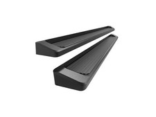 APS Premium 6in Black Running Boards Compatible with Ford Bronco F150 Regular...