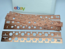 20? Flat Copper-Bonded Stud Bracket for 1/2?, 3/4?, or 1? Pipe STB-C202