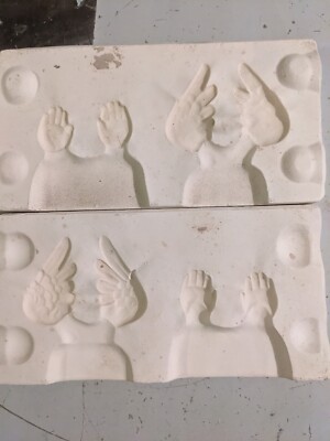 Wings And Hands Slip Casting Ceramic Mold 