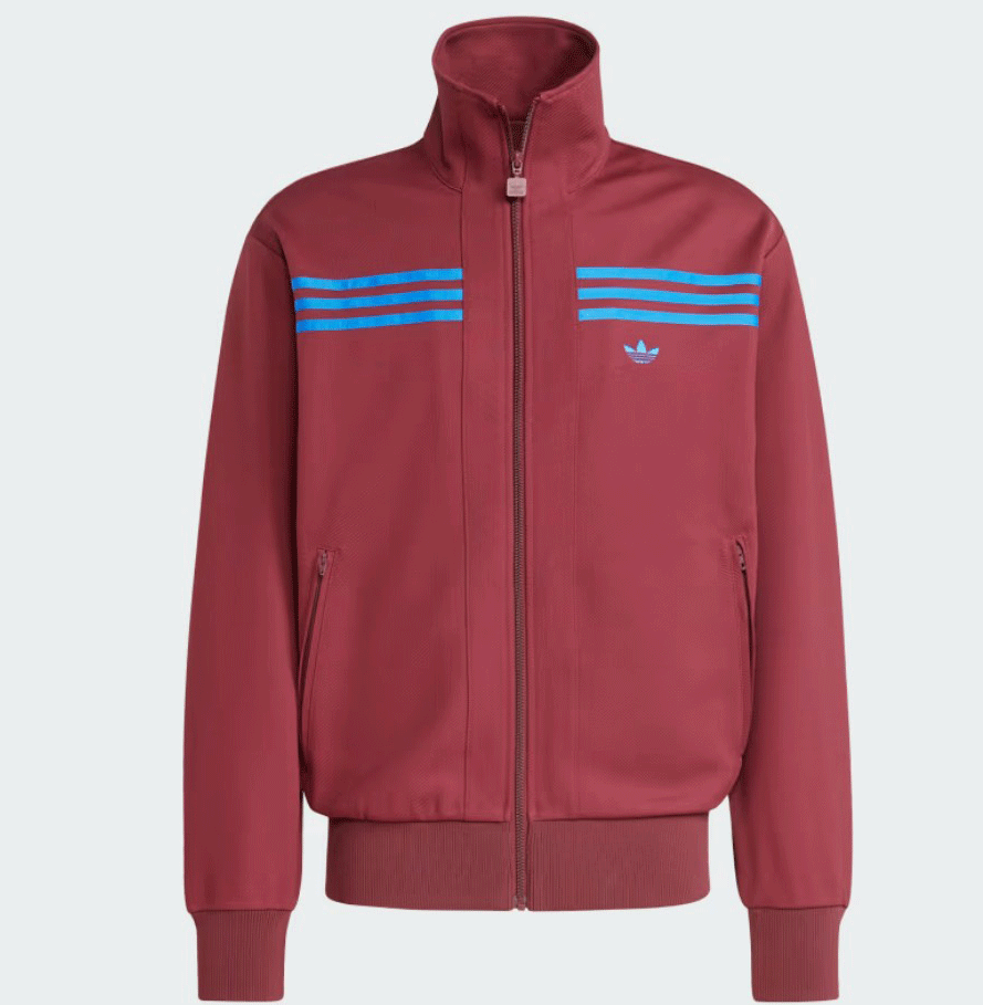adidas 70S トラック ジャケット ピンク アディダス 70s オーバーサイズ トラックジャケット - ピンク