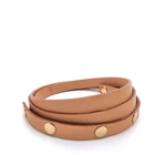 Dressupyourpurse Vachetta Replacement Belt Button Strap For Florentine Pouch bag