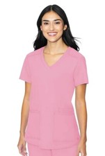 Med Couture Insight Women's Scrub Top Pink XL NEW