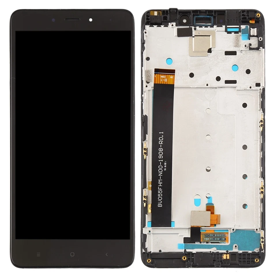 TFT LCD Screen for Xiaomi Redmi Note 4 Digitizer Full Assembly w/ Frame (Black) - Image 3 of 4