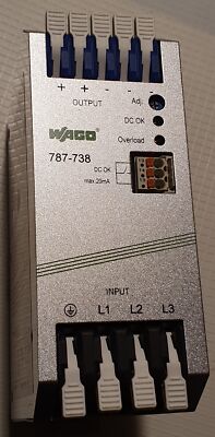 Wago 787-738 Schaltnetzteil 3Phasig Ausgang 24V 6,25A 150W