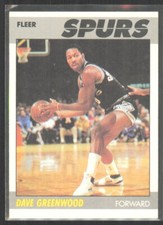 1987-88 Fleer Dave Greenwood #45
