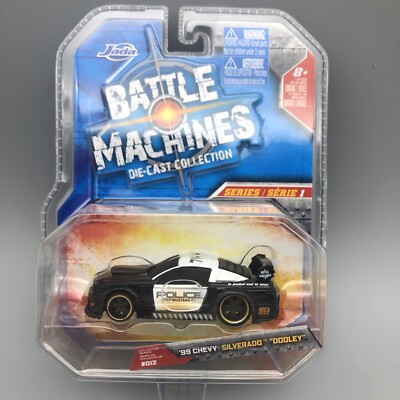 Jada Battle Machines '06 Ford Mustang GT Police Car Series 1