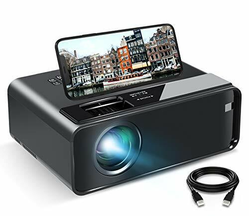 Vidéoprojecteur 7500 Lumen Android TV avec WiFi pour Home Cinéma haute définition 1080P