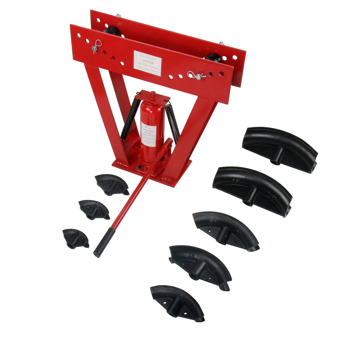 16 Ton 1 2in Diameter Hydraulic Pipe Bender Manual Hydraulic Tube