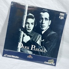 Dark Passage Laserdisc LD Humphrey Bogart Lauren Bacall Sealed