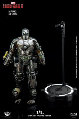 King Arts DFS023 1/9th Iron Man Mark1 Figure Model Toy Metal & ABS