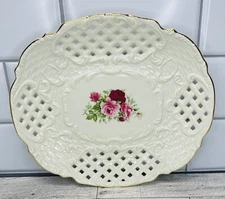 Formalities By Braum Bros. Victorian Rose Vintage Plate