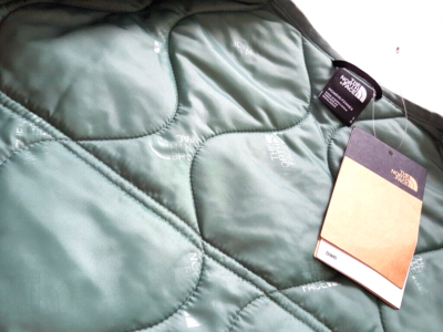 THE NORTH FACE jacket women's Ampato quilted dark sage size L ***NEW*