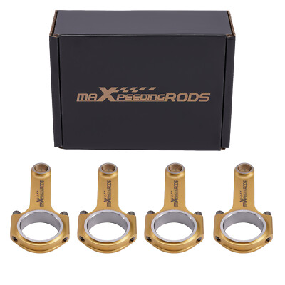 Titanizing Forged Connecting Rods+ARP2000 Bolts for Porsche 356 912 136mm