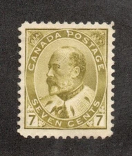 Canada - Unitrade# 92 Mint no/little gum / VF+   -    Lot 0224154