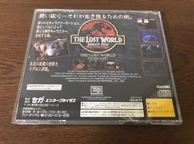 Sega Saturn The Lost World Jurassic Park Japan Games SS