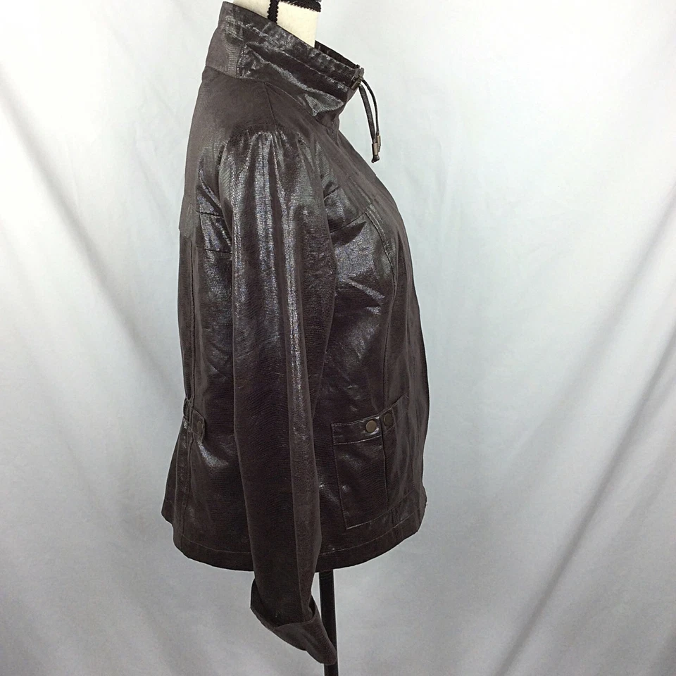 Chaqueta para mujer Zenergy by Chicos 1 talla mediana marrón Foto 2 de 4