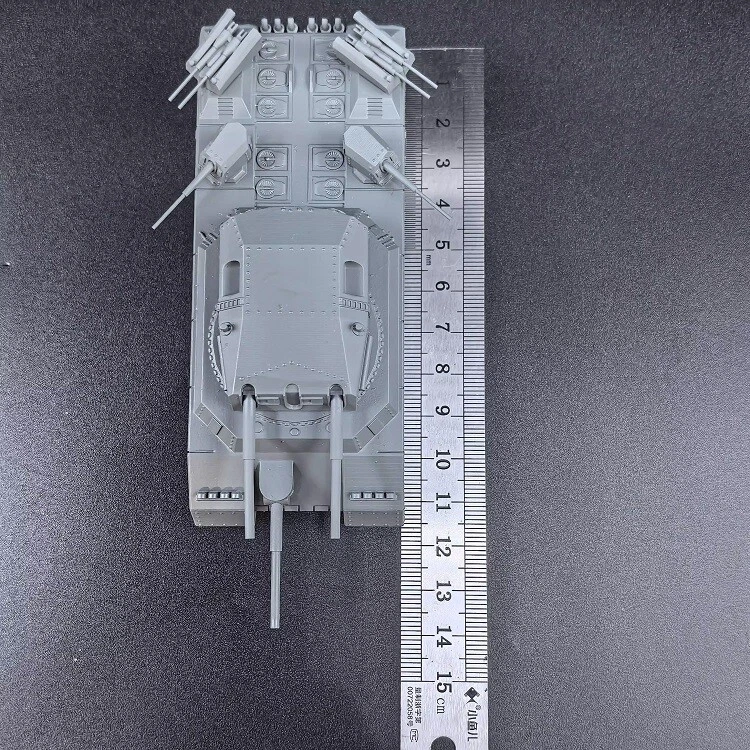 3D Printed 1/300 WW II Germany Krupp P1000 Super Heavy Tank Unpainted Kit Model - Image 2 of 4