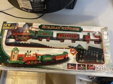 2012 New Bright Holiday Express Musical Train Set - No.175 Complete Christmas