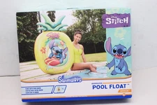 Swimways Disney Stitch Pool Float Oversized 48.5" x 32"