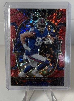 2022 Panini Select - Concourse Daniel Bellinger #84 Red Disco Prizm /49 (RC)