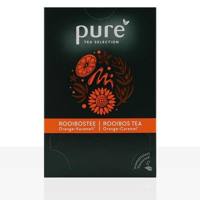 PURE Tea Selection Rooibos Orange & Karamell 25 x 3g Tee Beutel