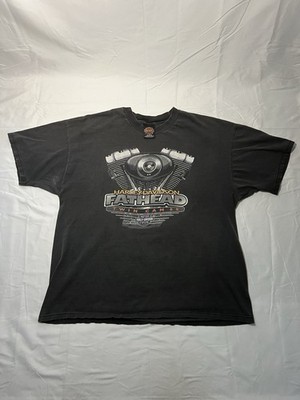 Vintage Made In USA 1999 Sturgis Harley Davidson Fathead Twin Cam 88 T Shirt 2XL