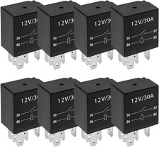 5 Pin 12V 30A Relay Multi Purpose Automotive Relay Car Heavy Duty Accessories f