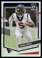 Jalen Pitre 2023 Donruss Optic Holo #73 Houston Texans