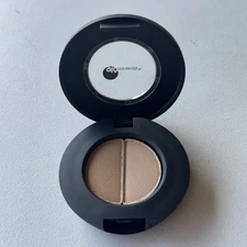 !Glo•Minerals! GloBrow Powder Duo BLONDE 1.1 g./0.04 oz. NEW