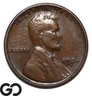 1924-D Lincoln Cent Wheat Penny, Choice XF++ Better Date