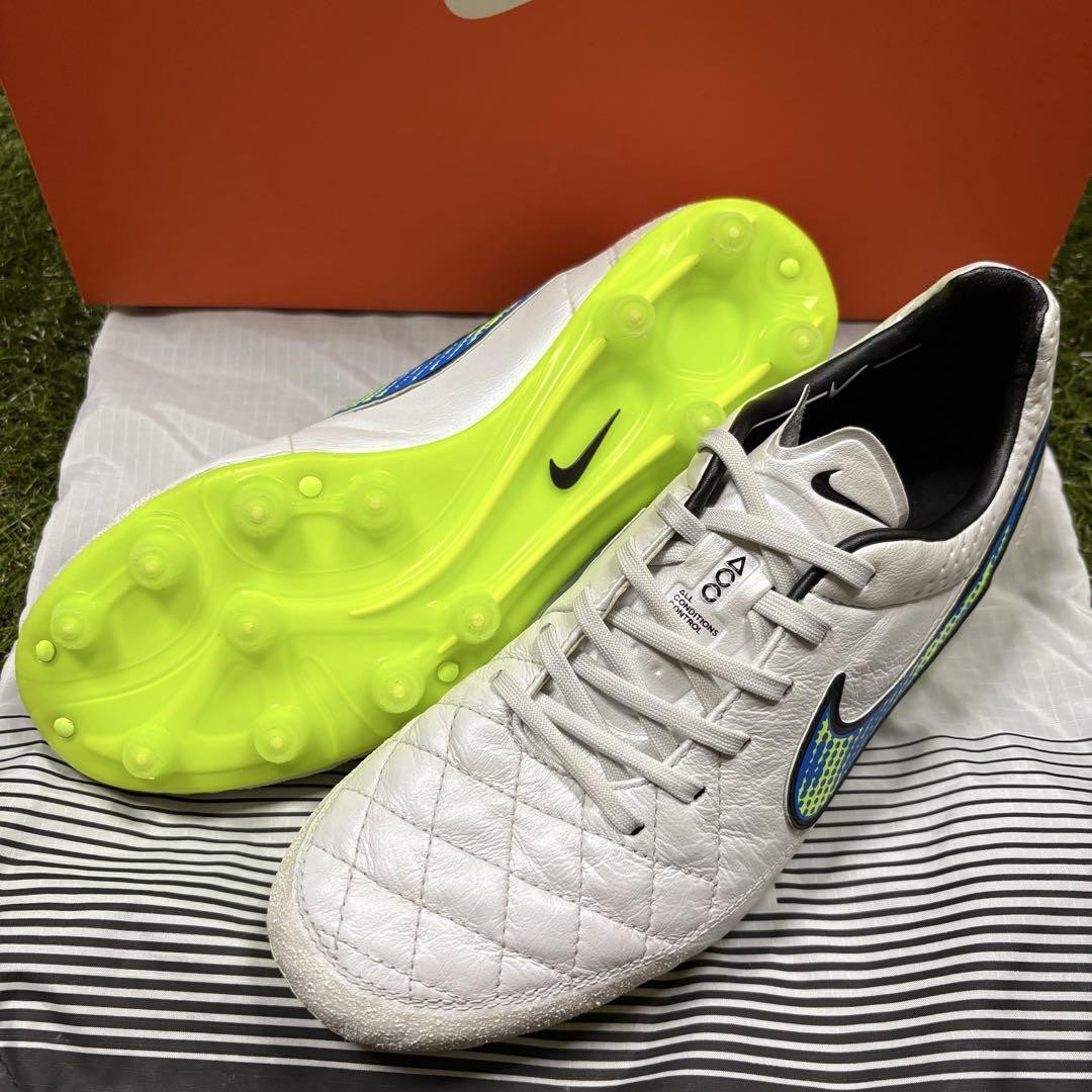 NIKE Tiempo Legend Ⅴ HG-E AF 26cm Nike Tiempo Legend V HG-E AF ACC 631613 810 US 8.5 Football
