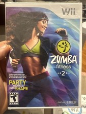 2011 Nintendo Wii Zumba Fitness 2 Game & Belt BRAND NEW SEALED