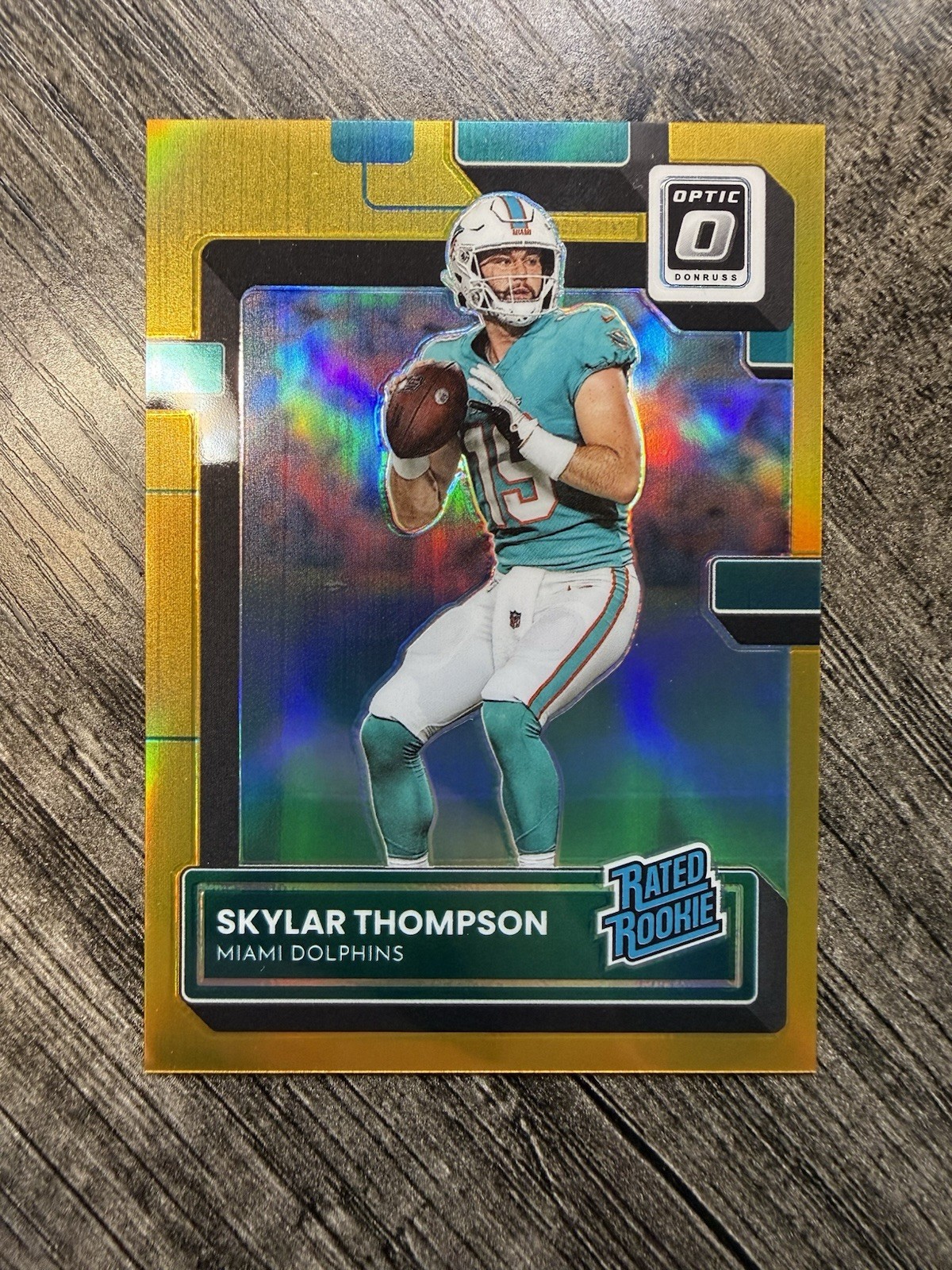 Skylar Thompson Panini Donruss Optic #276 Gold