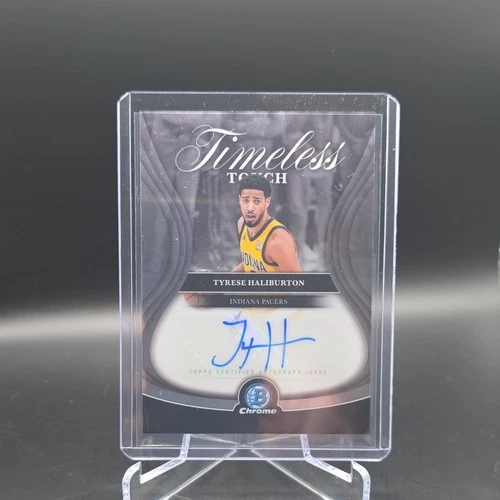 2025 Topps Signature Tyrese Haliburton Base (RAW)