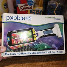 Enhanced Vision Pebble HD Portable Magnifier 4.3" Color Screen 13X Magnification
